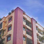 Corner view of Pragati Dham apartment building in Varanasi Investing in Kolkata Real Estate