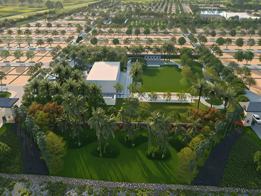 Green open space and landscaped amenities at BS Group residential project Buying a Flat in Kolkata