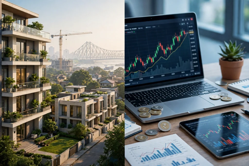 Property vs Stocks India