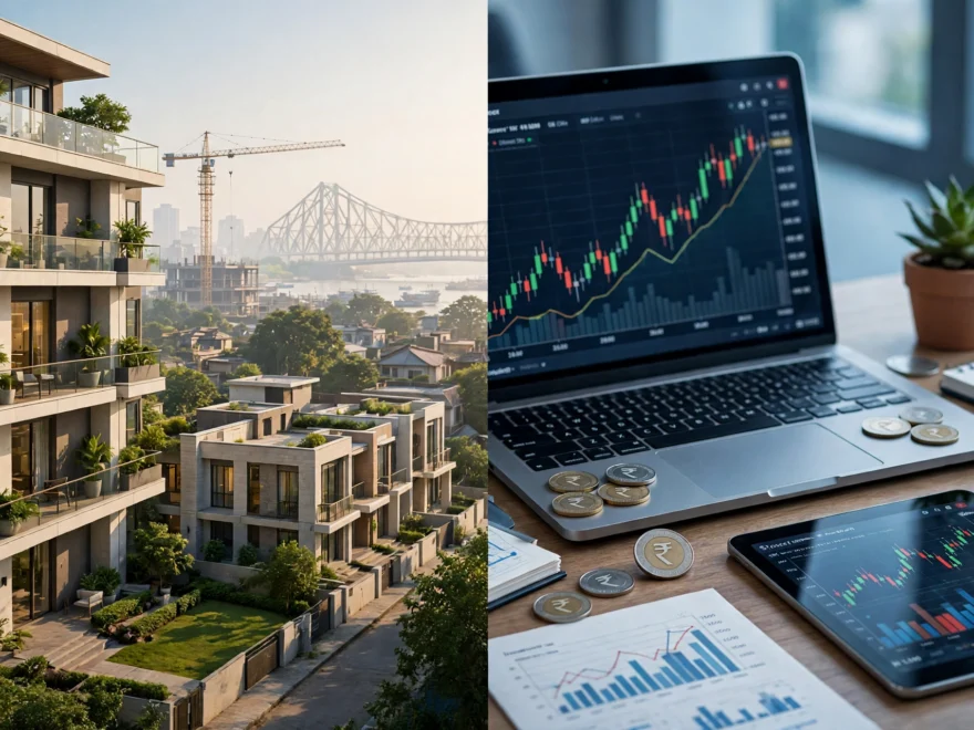 Property vs Stocks India